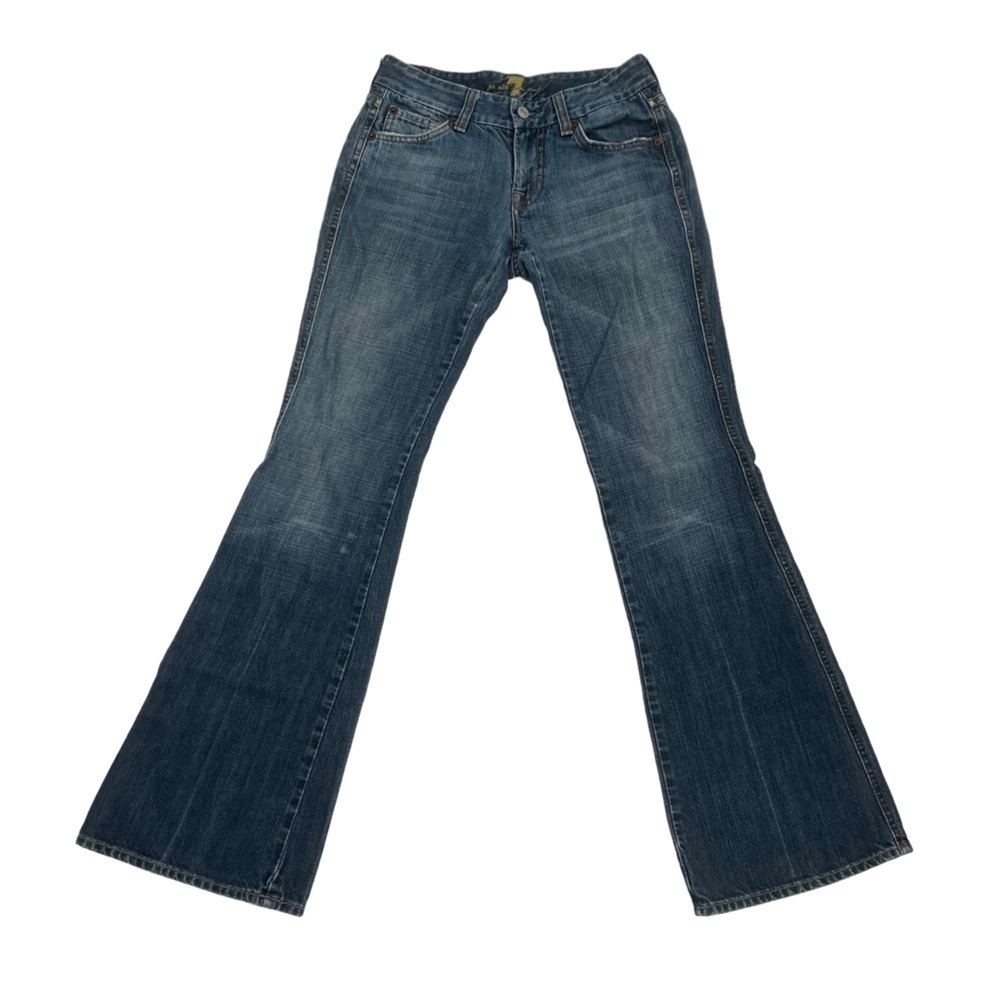 7 For All Mankind “A” Pocket Slim Boot Cut Jeans Size 26 Women’s